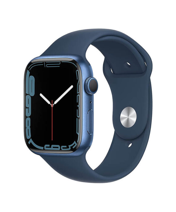 Smart Watch w Blue Aluminum Case