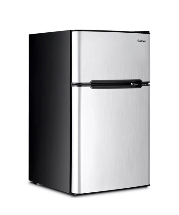 Costway Refrigerator Small Freezer