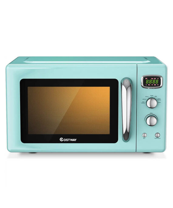 Retro Countertop Compact Microwave Ove
